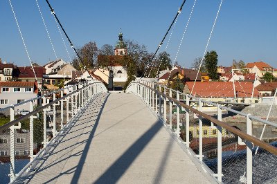 Lávka pro pěší přes řeku Otavu, Písek